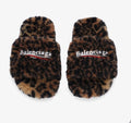 Leapord print Balenciaga slides 1:1 replicas