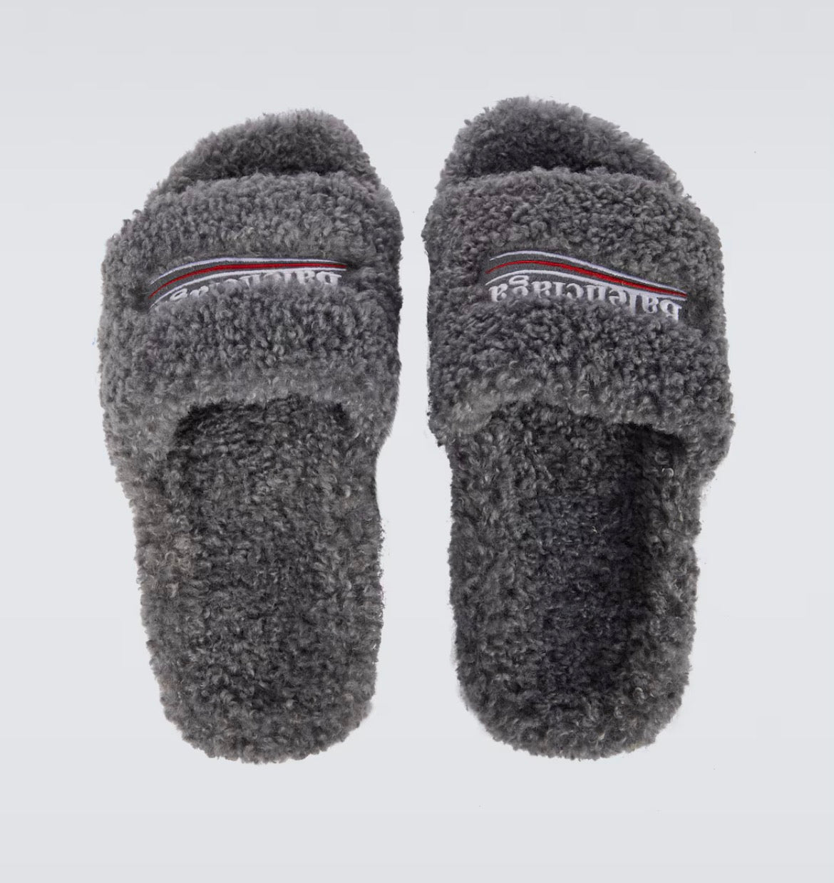 Grey Balenciaga slides 1:1 replicas