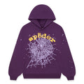 Purple and yellow spider hoodie 1:1 reps
