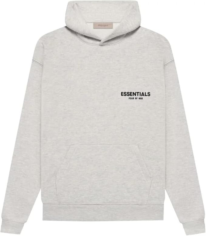 Light oatmeal essentials hoodie 1:1 reps