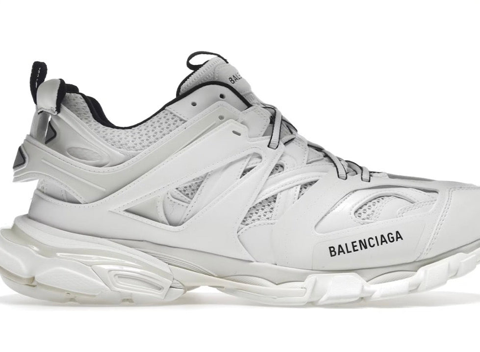 White Balenciaga tracks 1:1 reps
